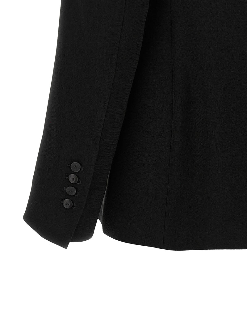 Alberto Biani Black Triacetate Blazer - Sophisticated Style