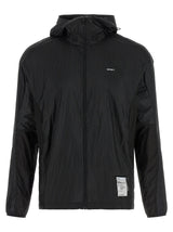SATISFY Black Polyamide Shell Jacket