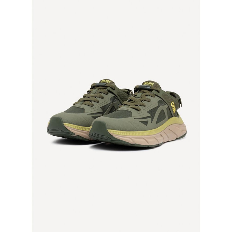 Colmar Army Polyethylene Athletic Sneakers for Women