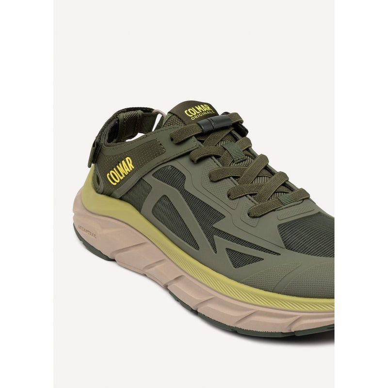 Colmar Army Polyethylene Athletic Sneakers for Women