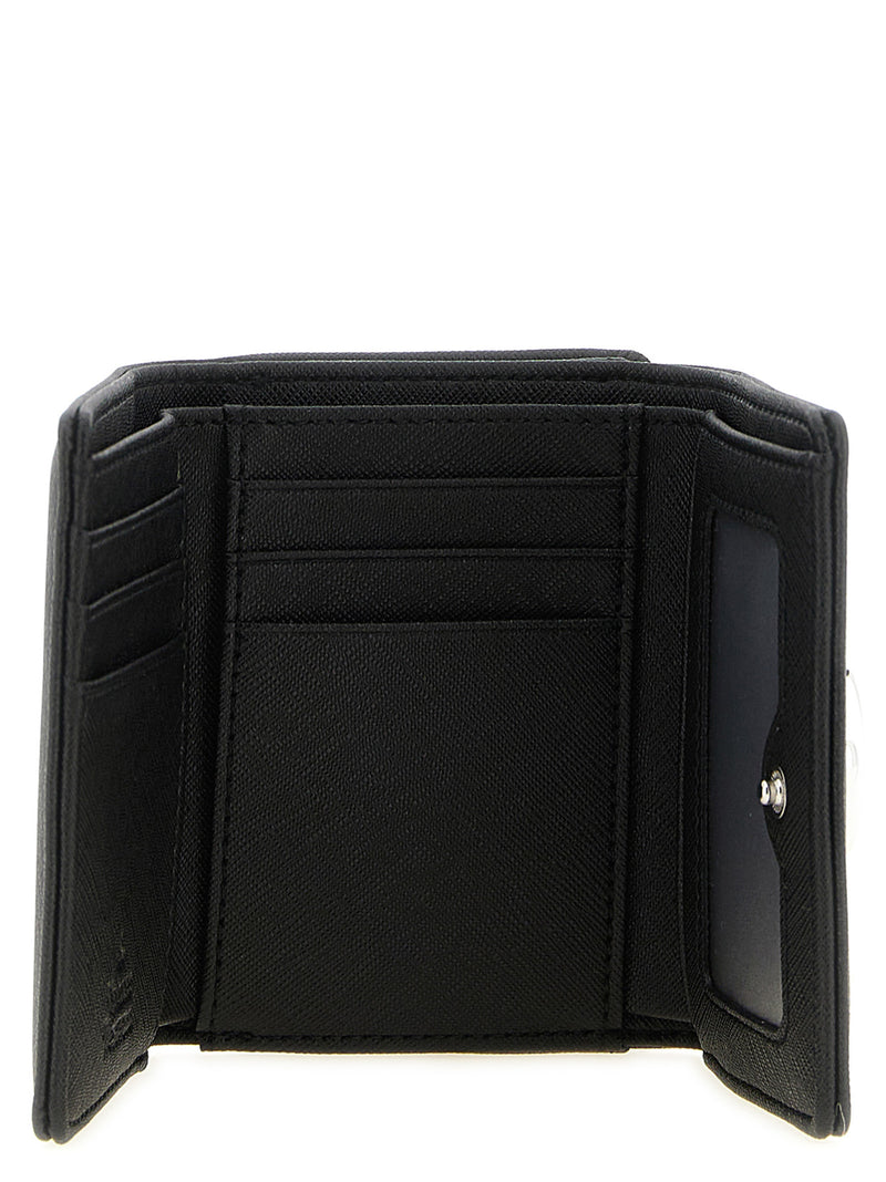 Vivienne Westwood Small Frame Black Polyethylene Cardholder