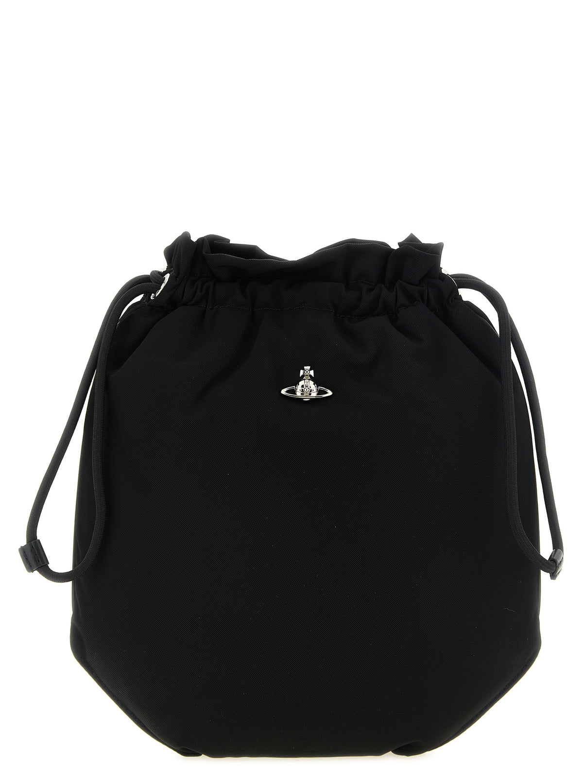 Vivienne Westwood Black Polyester Clutch Bag