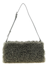 Stella McCartney Gray Polyester Clutch Bag