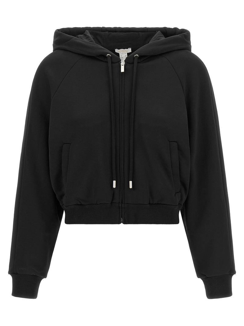 Eres Ese Black Polyamide Sweatshirt for Women