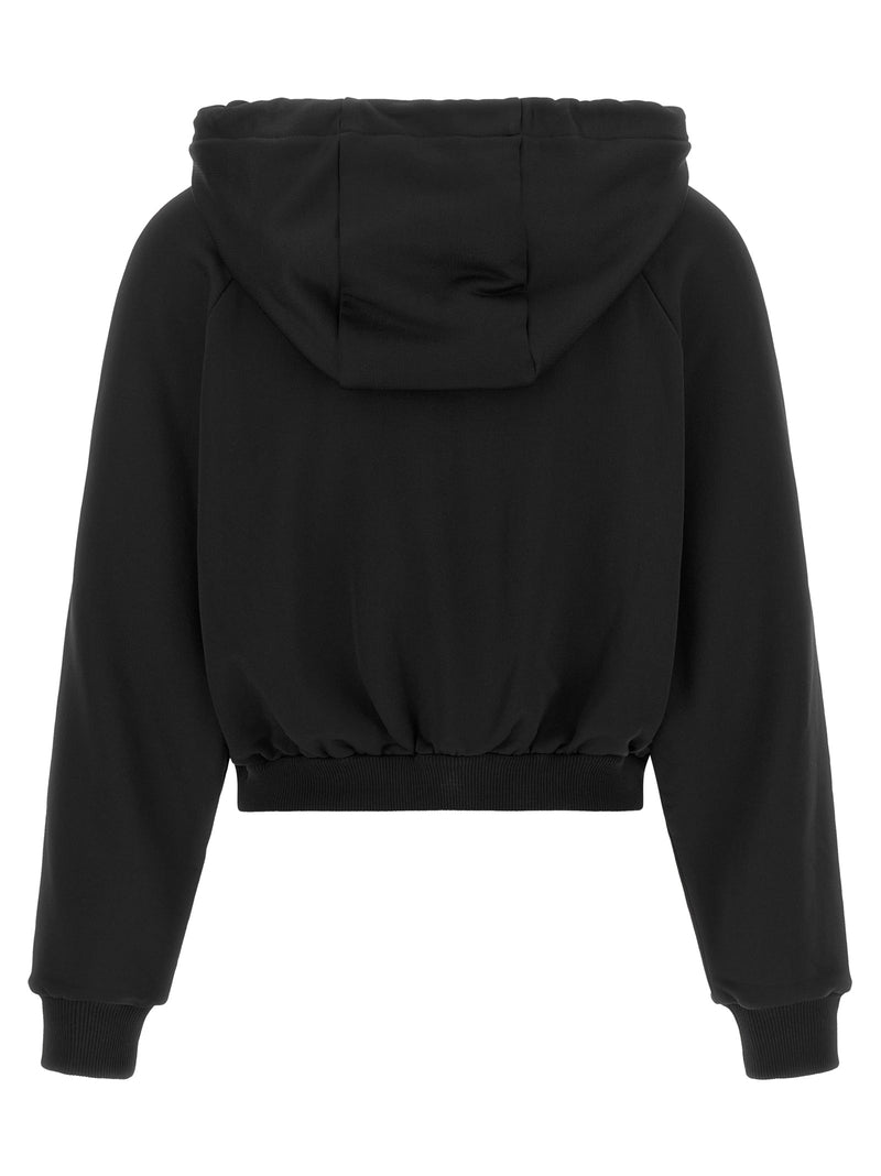 Eres Ese Black Polyamide Sweatshirt for Women