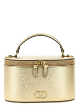 Valentino Garavani Gold Calfskin Handbag