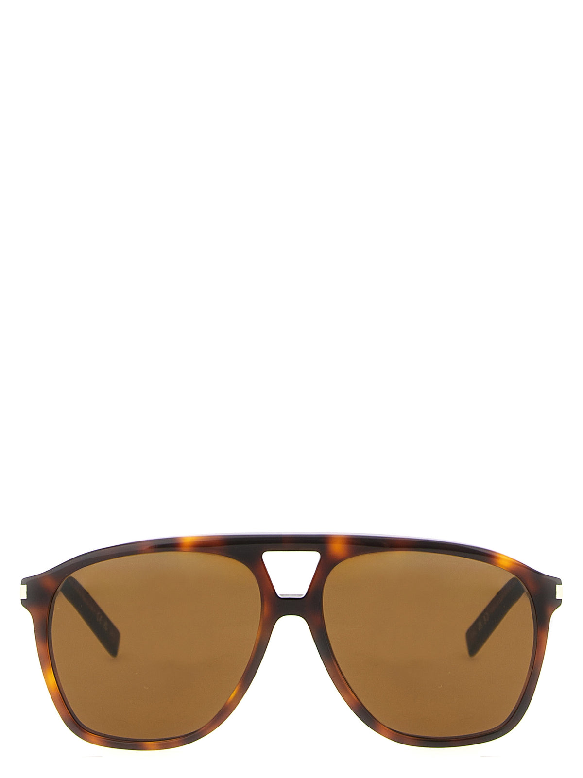 Saint Laurent Brown Acetate Sunglasses