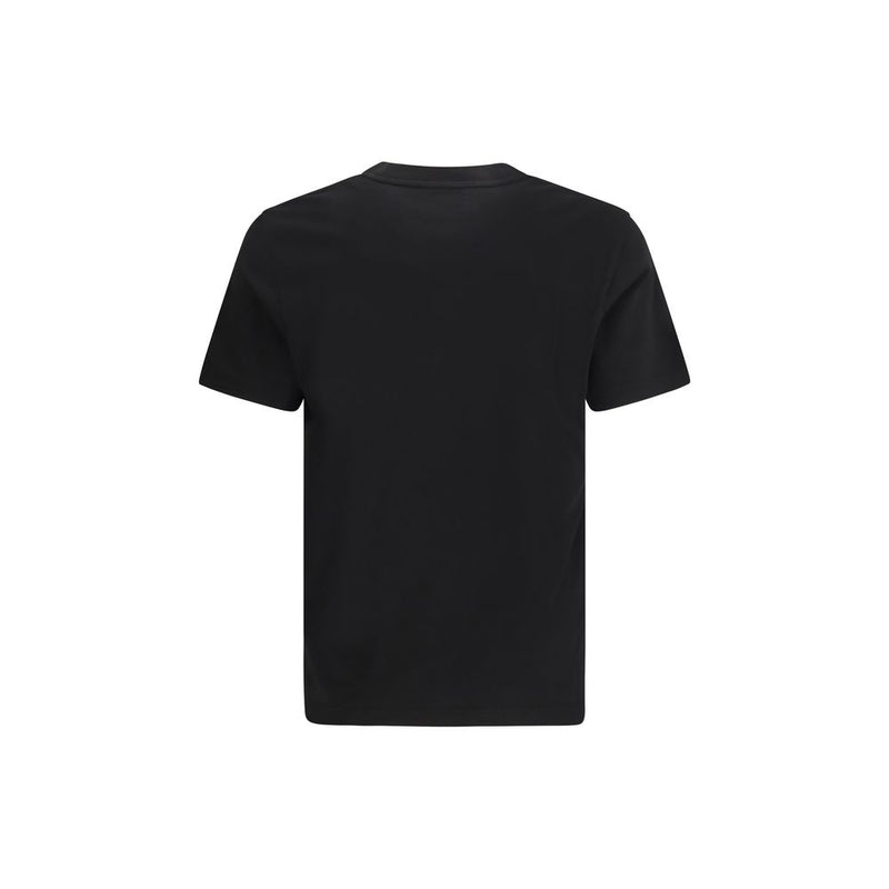 Moncler Black Cotton T-Shirt - Iconic Logo Design