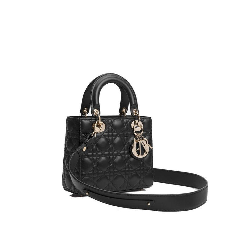 Dior Black Lamb Leather Shoulder Bag