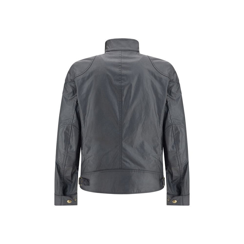 Belstaff Racemaster Jacket in Black - Classic Military Style