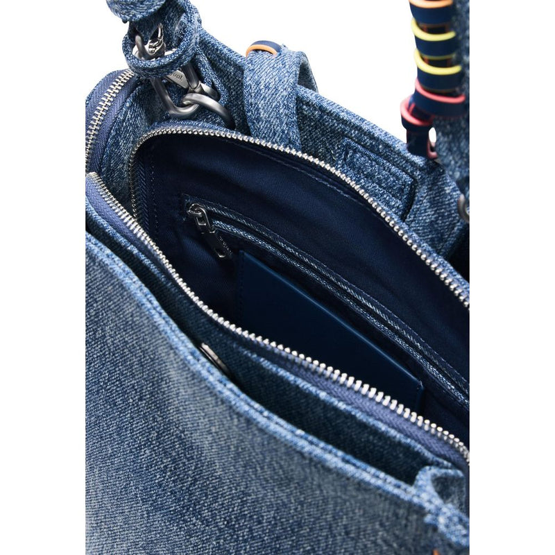 Desigual Blue Cotton Backpack - BACK_TORIO SUMY 26SAKD08