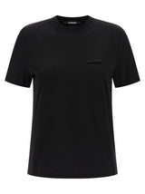 Jacquemus Black Cotton T-Shirt