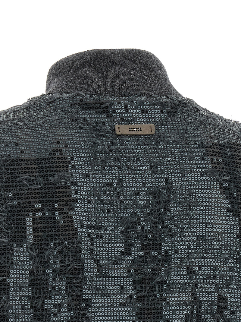Veste sans manches Peserico en polyester gris