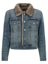 DENIM X ALEXANDER WANG Blue Cotton Denim Jacket