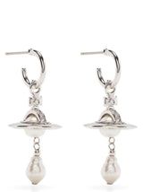 Vivienne Westwood Silver Brass Earrings