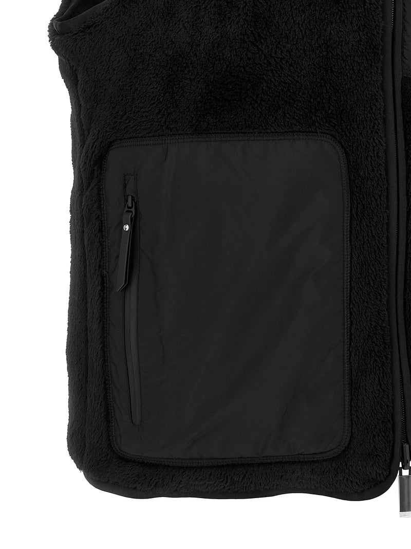 Moncler Reversible Black Polyester Sleeveless Vest