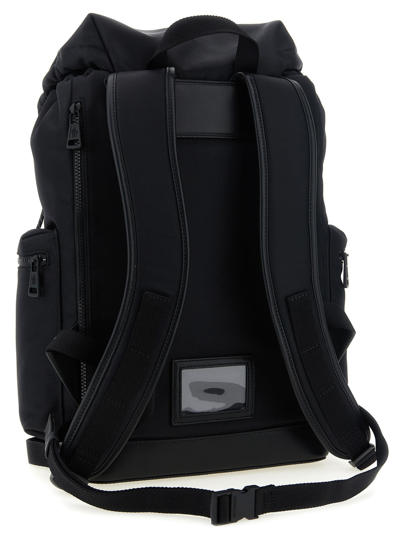 Moncler Kenton Black Polyamide Backpack