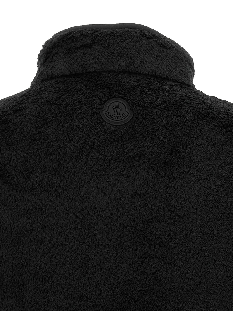 Moncler Reversible Black Polyester Sleeveless Vest