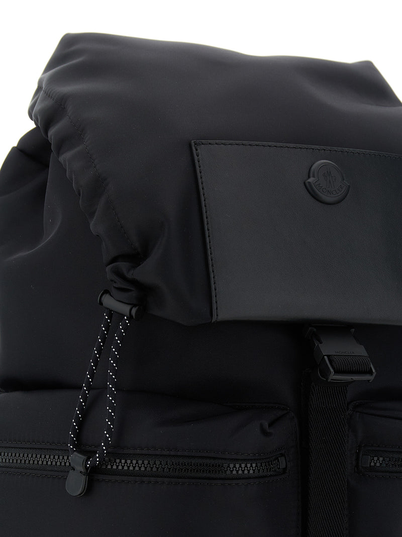 Moncler Kenton Black Polyamide Backpack