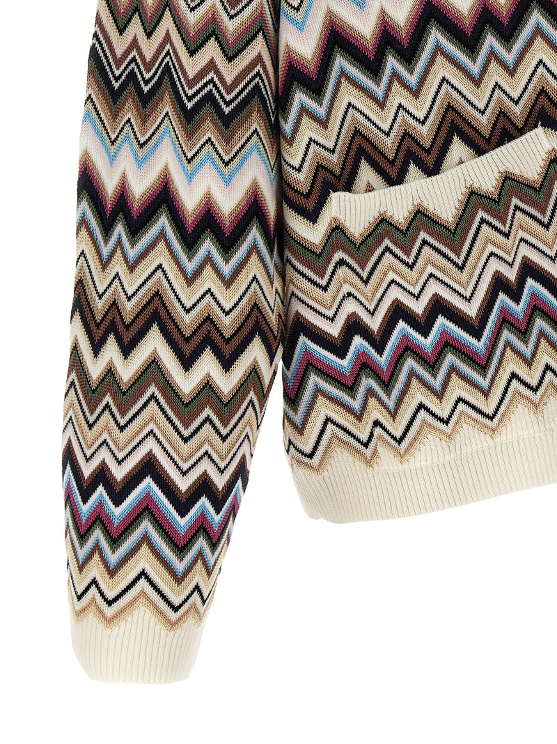 Missoni Multicolor Viscose Cardigan - Luxurious Oversized Style