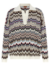 Missoni Multicolor Viscose Polo Shirt