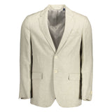 Gant Beige Linen Men's Jacket