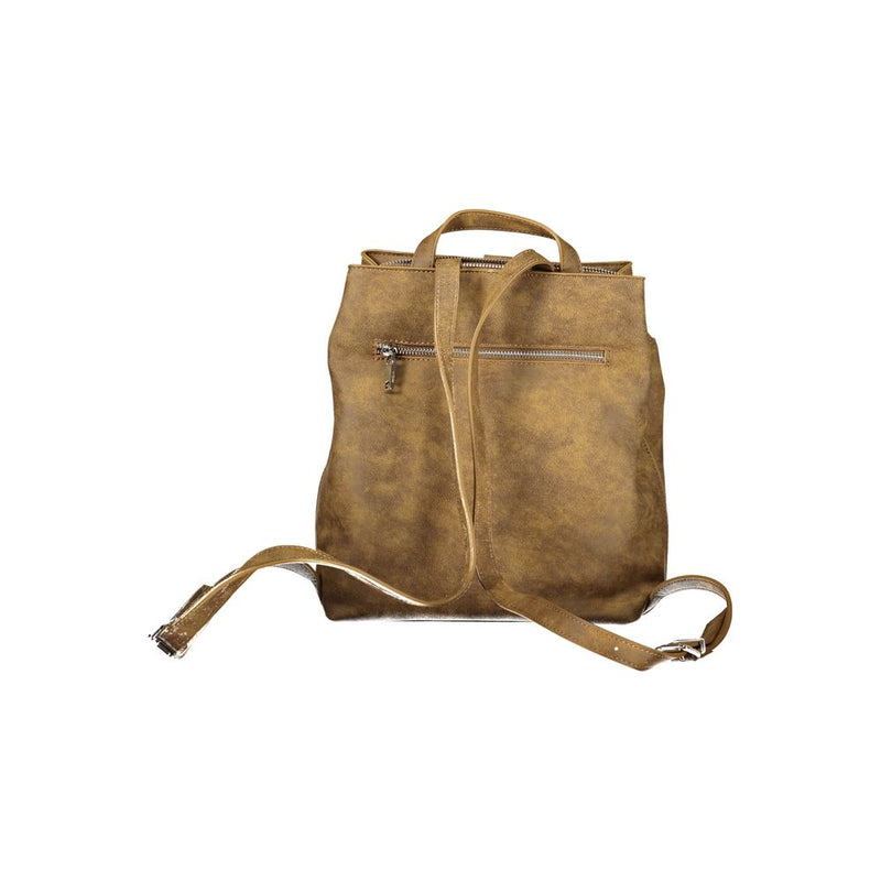 Desigual Valentine Sumy Mini Backpack - Brown Polyurethane
