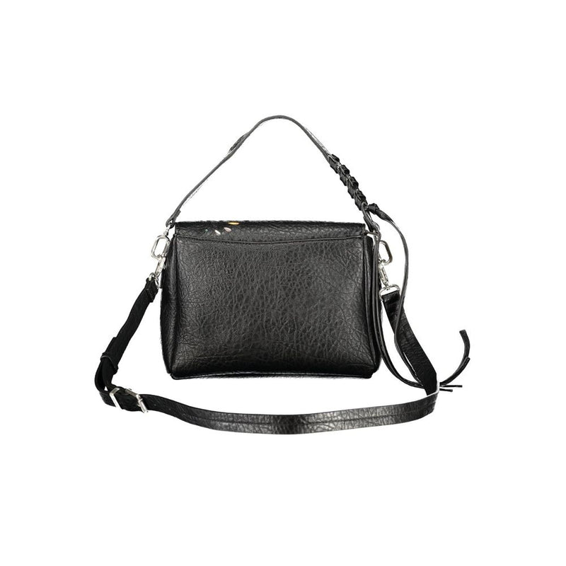 Desigual Notus Print Phuket Mini Bag - Black Polyurethane