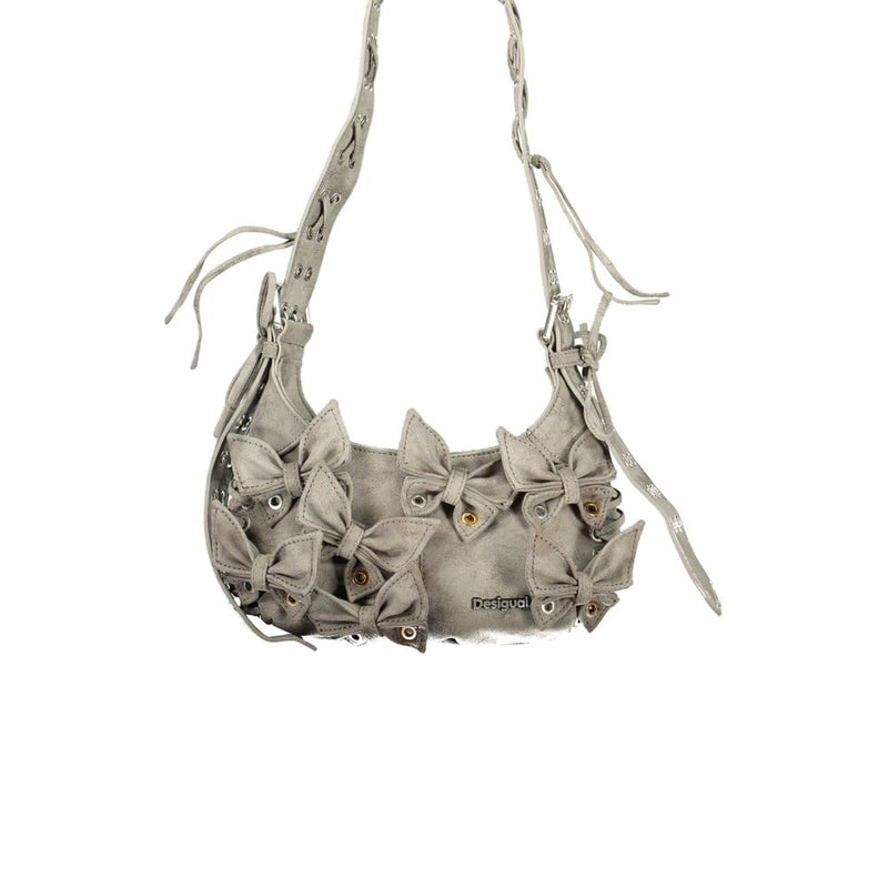 Borsa Mini Haiti Nickel Grigio - Desigual