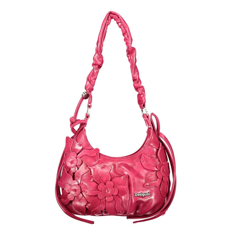 Desigual Nexus Bira Bag - Pink Polyurethane Women's Handbag