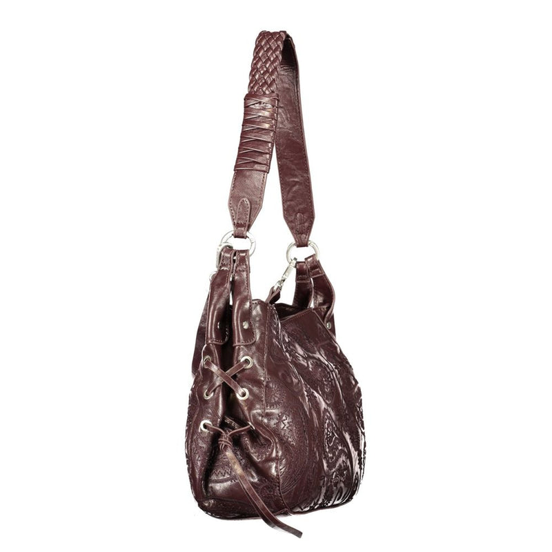 Desigual Siroco Quincy Bag - Brown Polyurethane Women's Handbag