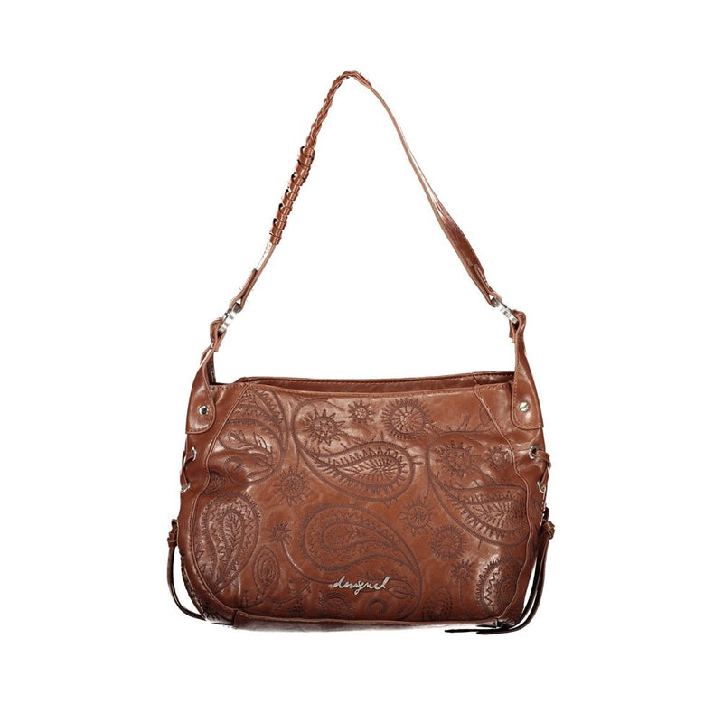 Desigual Siroco Quincy Bag - Brown Polyurethane Women's Handbag