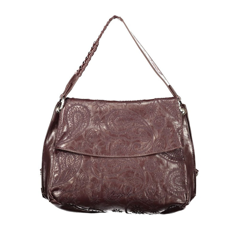 Sac à main Desigual Siroco Posada en Polyuréthane Marron