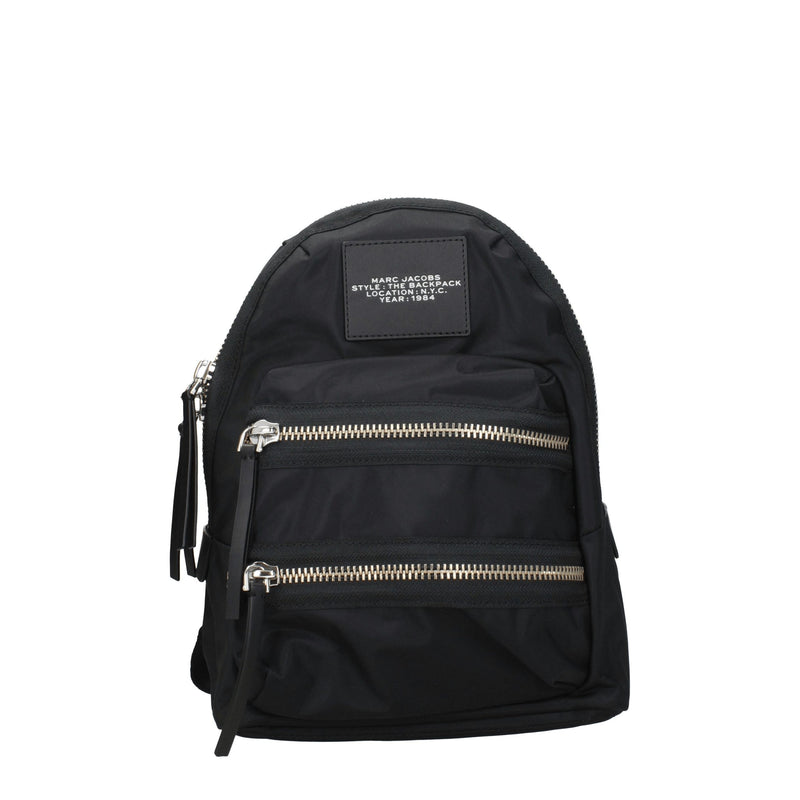 Sac à dos en nylon noir Marc Jacobs