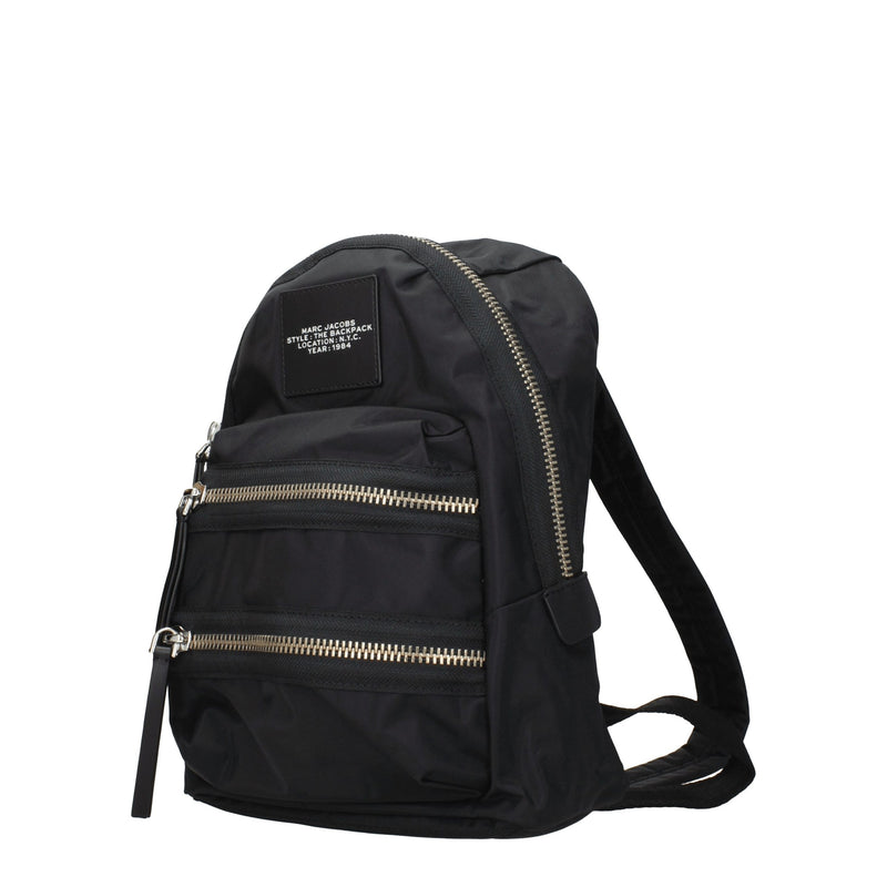 Sac à dos en nylon noir Marc Jacobs