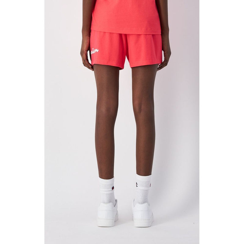 Champion Pink Cotton Shorts for Women