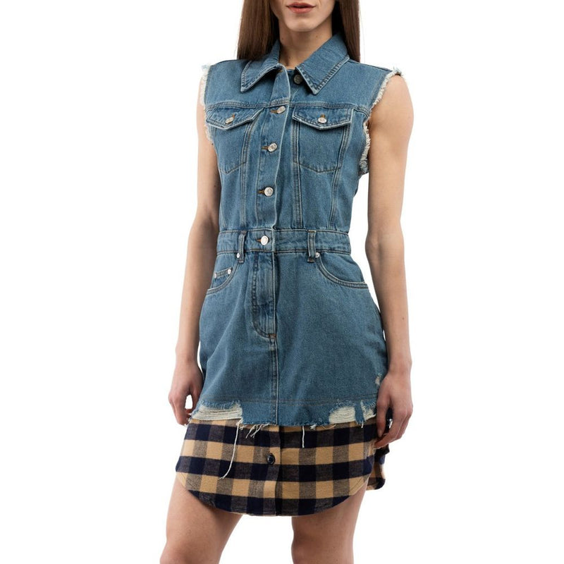 Moschino Multicolor Cotton Casual Dress for Women