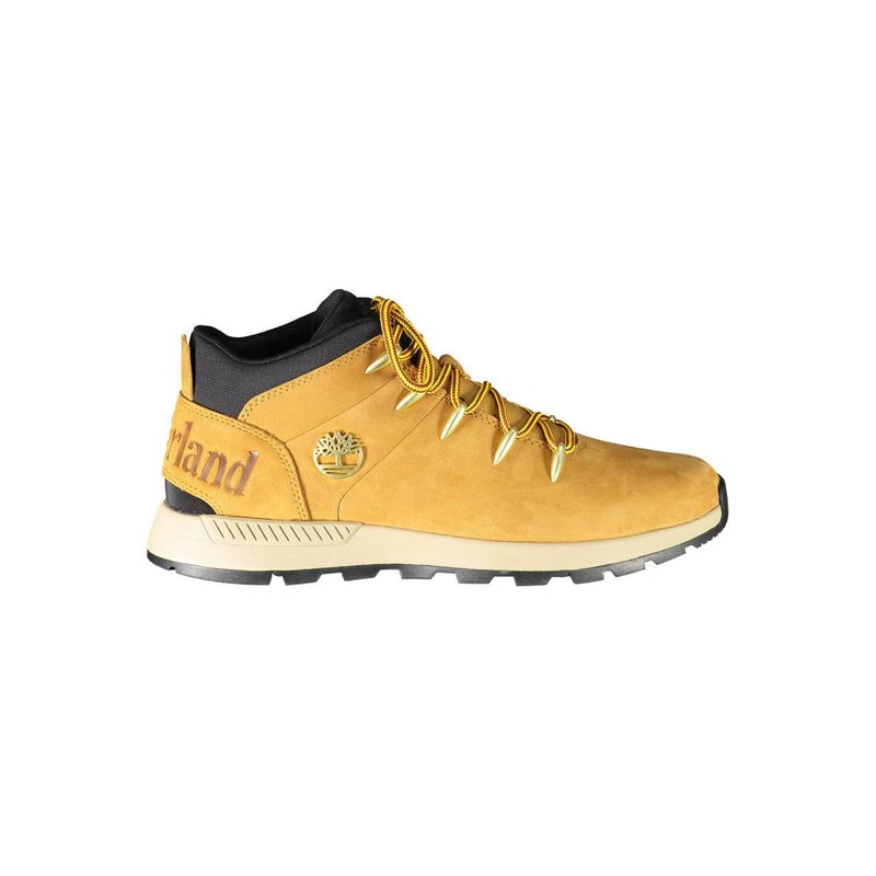 Timberland Beige Synthetic Men's Sneaker - Stylish Lace-Up Design