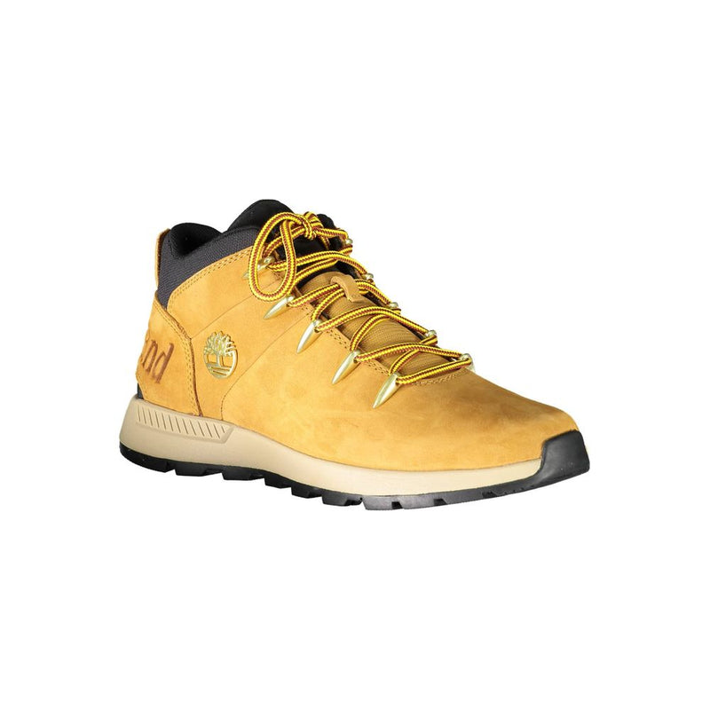 Timberland Beige Synthetic Men's Sneaker - Stylish Lace-Up Design