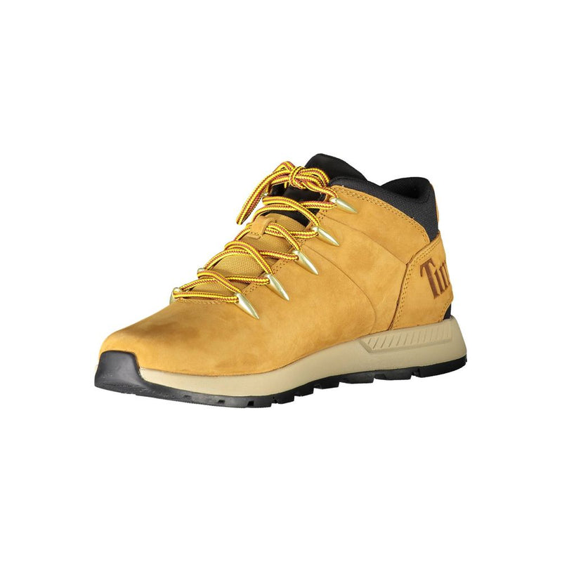 Timberland Beige Synthetic Men's Sneaker - Stylish Lace-Up Design