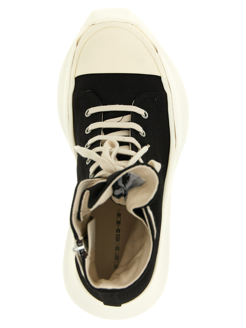 DRKSHDW Cargo Abstract High-Top Sneakers in Black