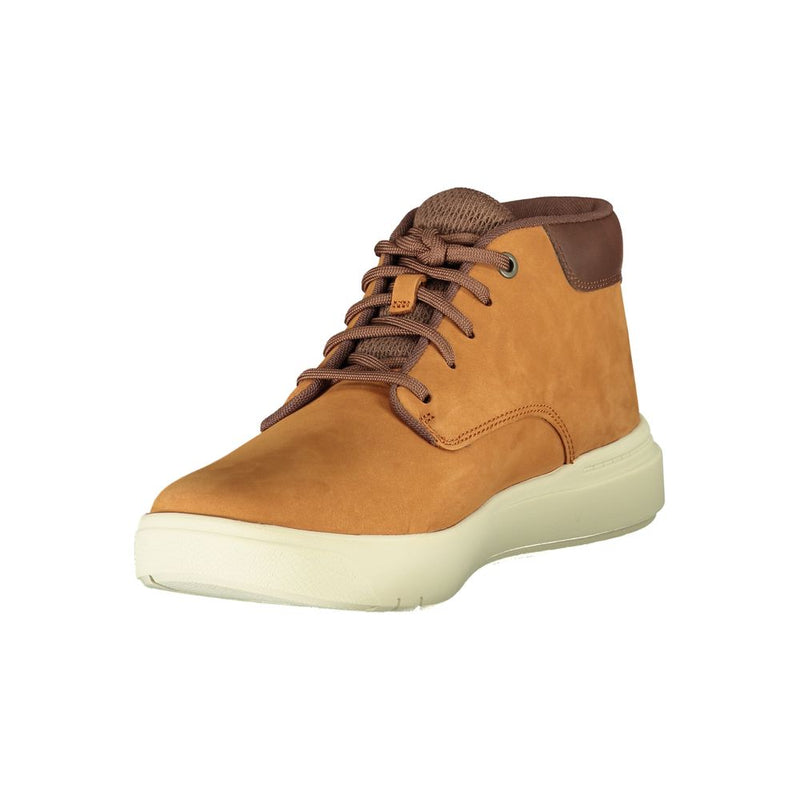 Timberland Seneca Bay Mid Lace Brown Leather Men Sneaker