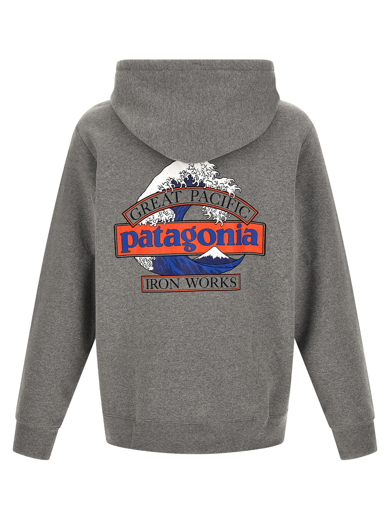 PATAGONIA Gray Polyester Sweatshirt - Comfortable and Stylish