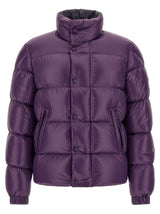 Moncler Purple Polyamide Shell Jacket