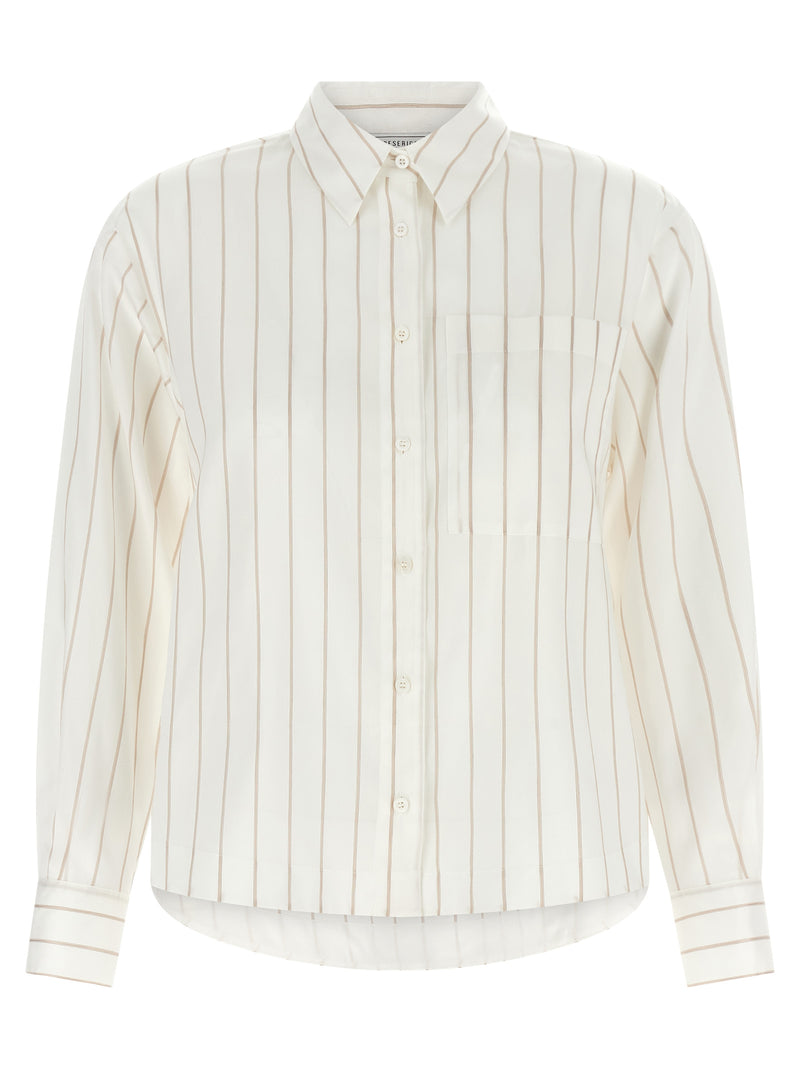 Peserico Beige Lyocell Blouse - Elegant Italian Design