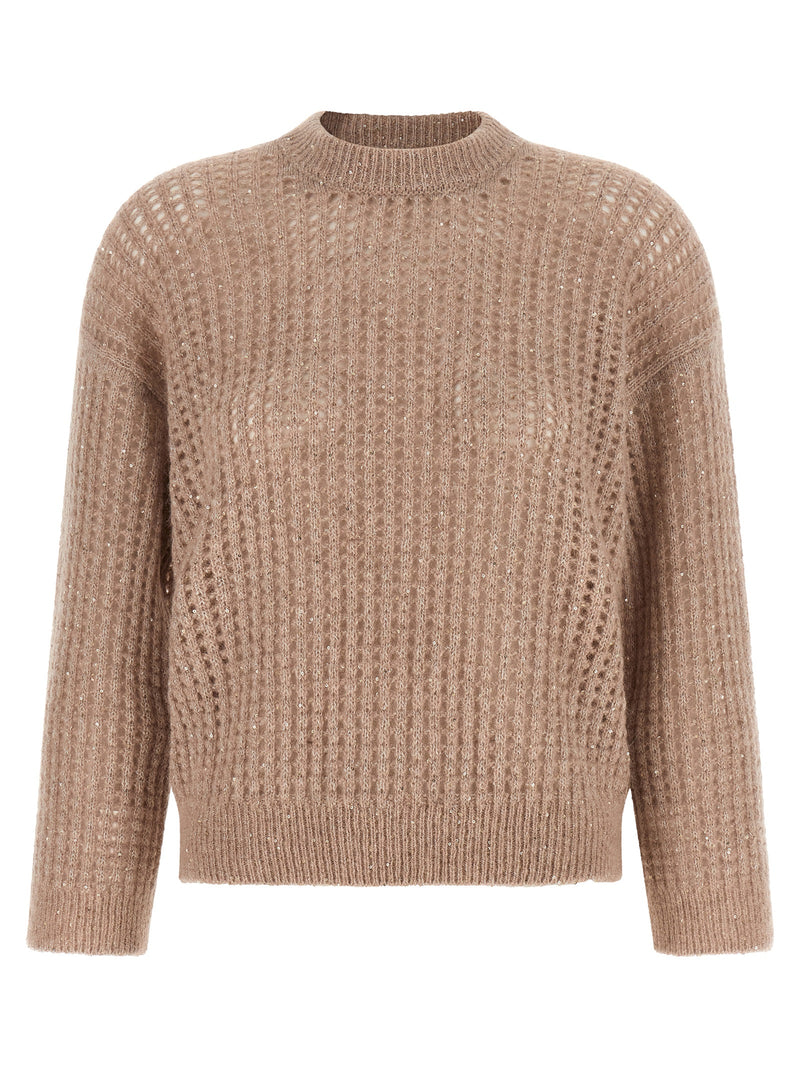 Peserico Beige Polyamide Cardigan - Luxurious Winter Wear