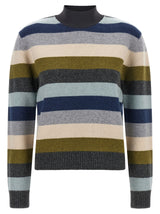 Tory Burch Multicolor Wool Cardigan