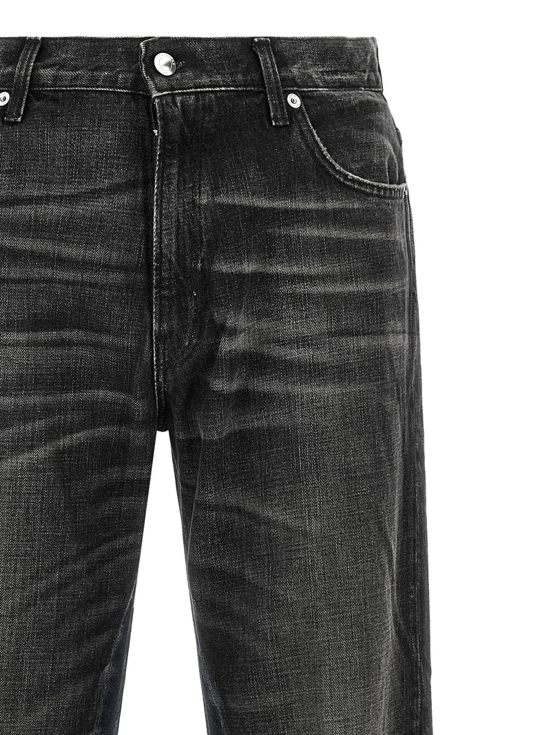 Haikure Claire Gray Cotton Flared Jeans