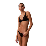 Calvin Klein Jeans Black Recycled Polyester Bikini