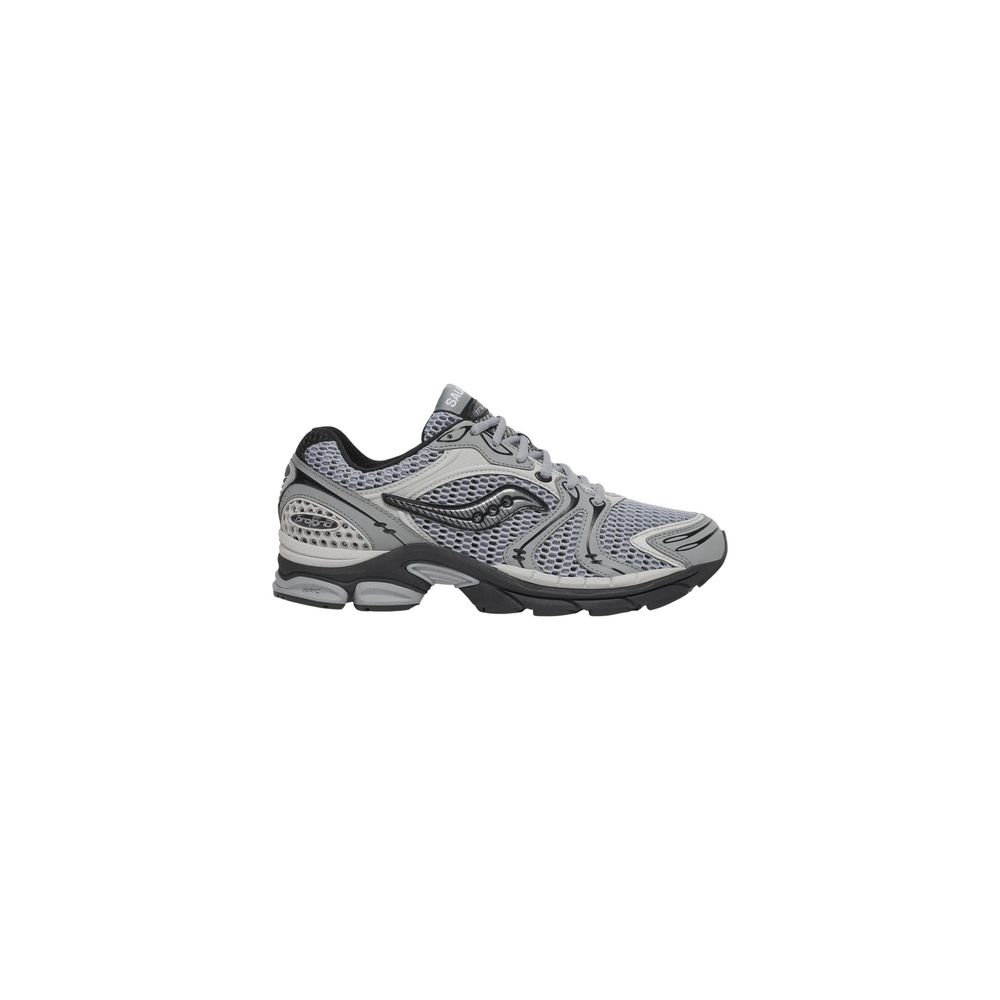 Saucony Gray Synthetic Athletic Sneakers